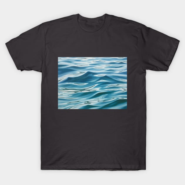 Shift - lake water painting T-Shirt by EmilyBickell